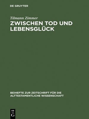 cover image of Zwischen Tod und Lebensglück